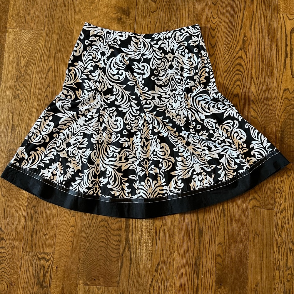 SIGNATURE Women’s Floral A-line Skirt